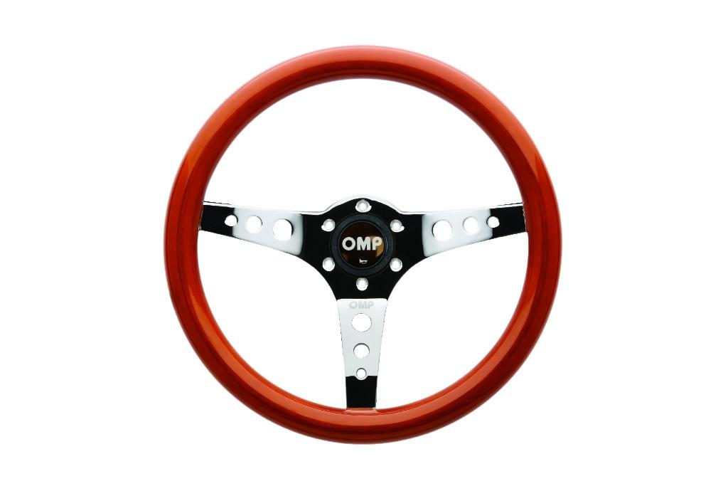 VOLANTE OMP MUGELLO ORIGINAL MADERA 350MM