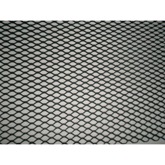 REJILLA PANEL DE ABEJA MAYA ANCHA NEGRA METALICA