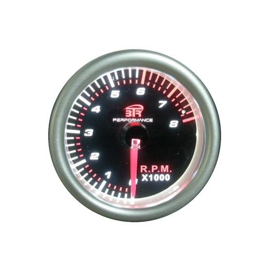 RELOJ TACOMETRO DE 0 A 8000 RPM BTR NEGRO