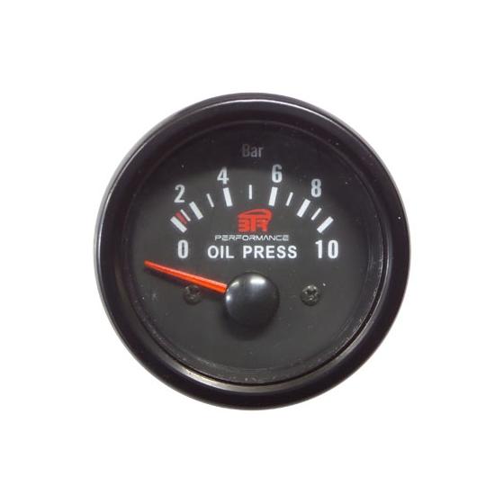 RELOJ MEDICION PRESION DE ACEITE BTR NEGRO