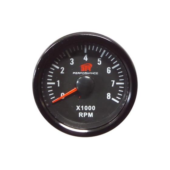 RELOJ TACOMETRO GASOLINA BTR NEGRO
