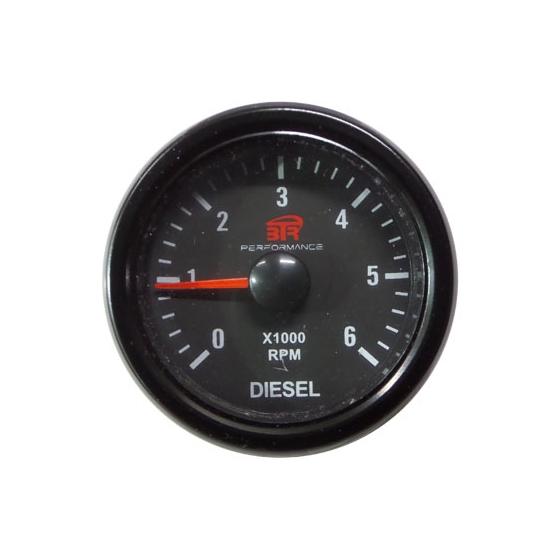RELOJ TACOMETRO DIESEL BTR NEGRO