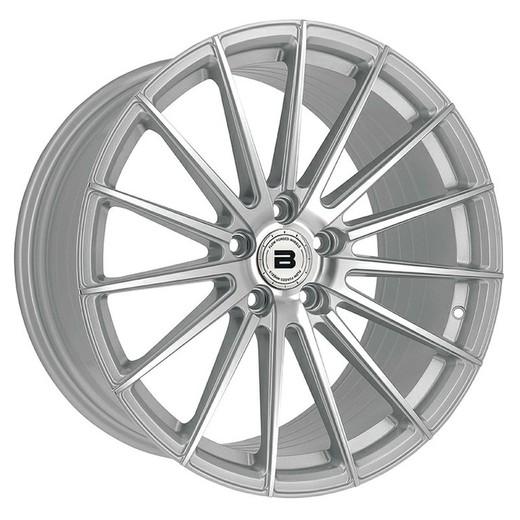 JUEGO DE LLANTAS BUTZI RIDER 8+9X18 5X120 PLATA PULIDO