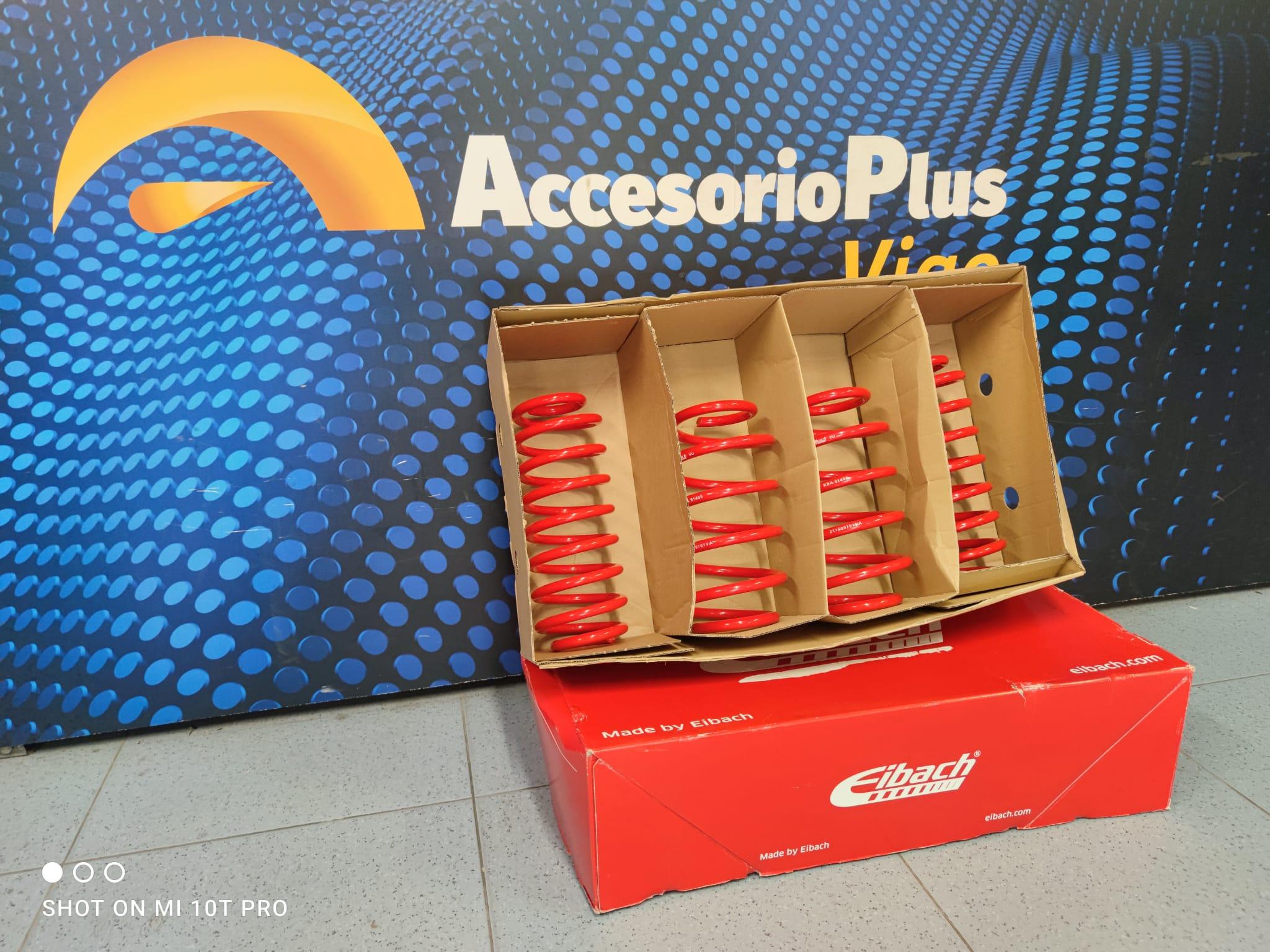 kit muelles -3.5 delante + -30 mm detras para  vw scirocco 2008 en adelante  eibach sportline