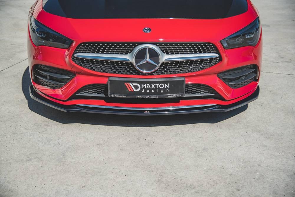 LIP DELANTERO MAXTON MERCEDES CLA CARROCERIA C118 NEGRO BRILLO