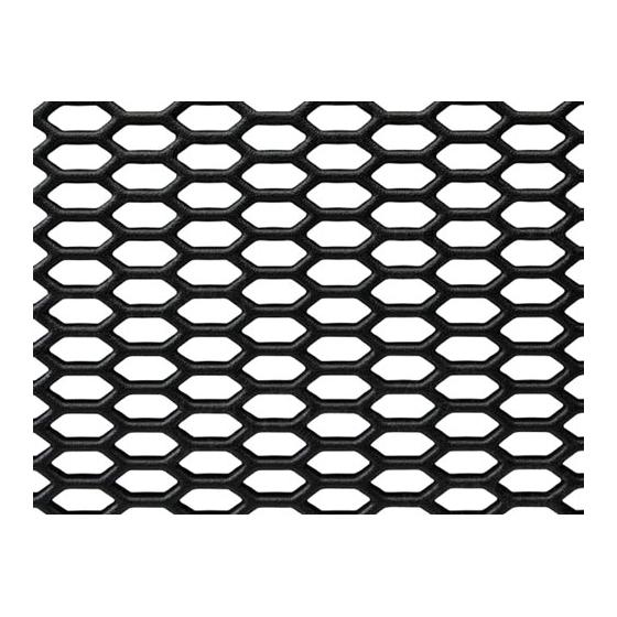 REJILLA ROMBO ESTILO CUPRA 120 X 40 CM