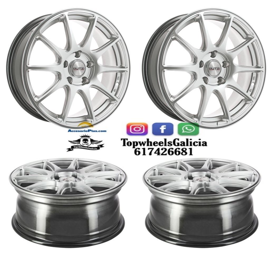 4 llantas7x17 4x100 et35 butzi acrab