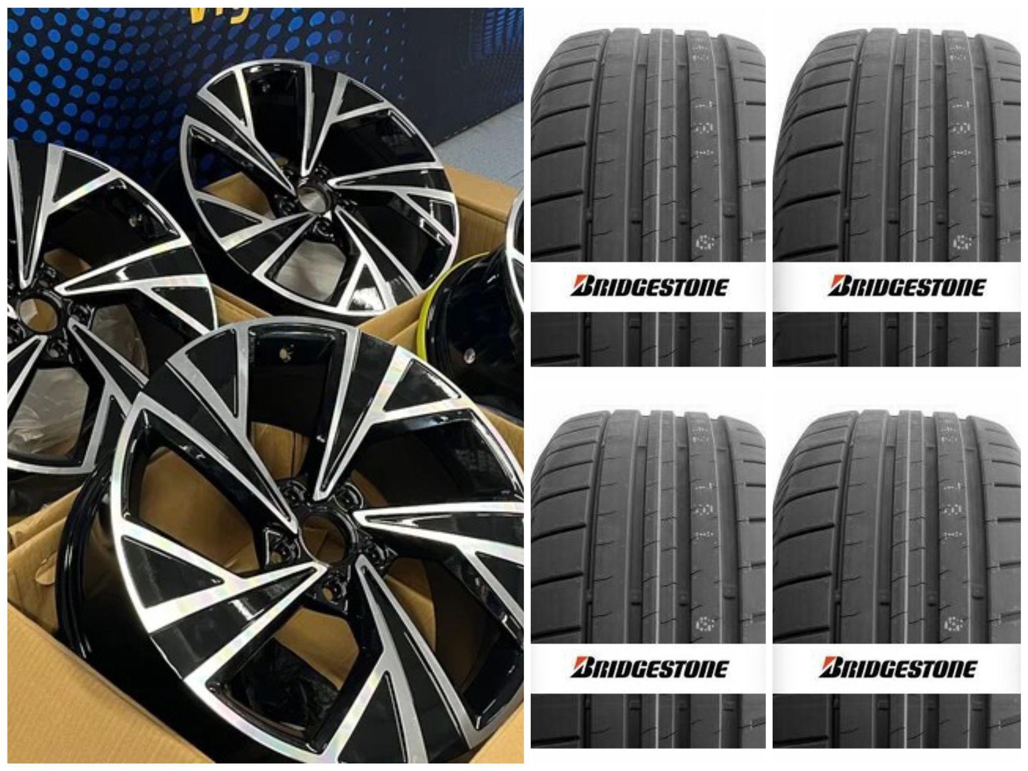 pack llantas 18 8 5x112 et 44 + 225/40/18 bridgestone potenza sport