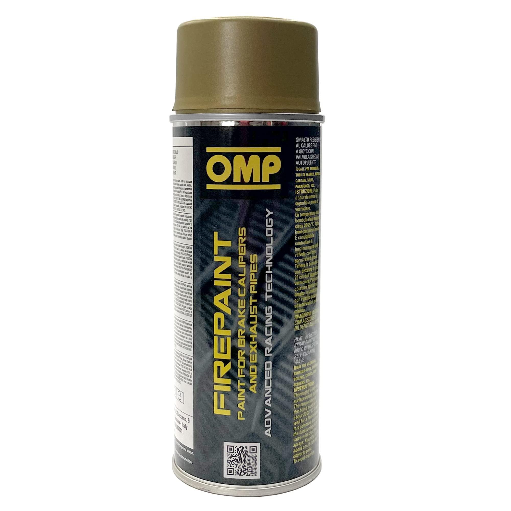 SPRAY ANTICALORICO OMP ORO 400ML (RANGO TEMPERATURA 800 GRADOS  400ML