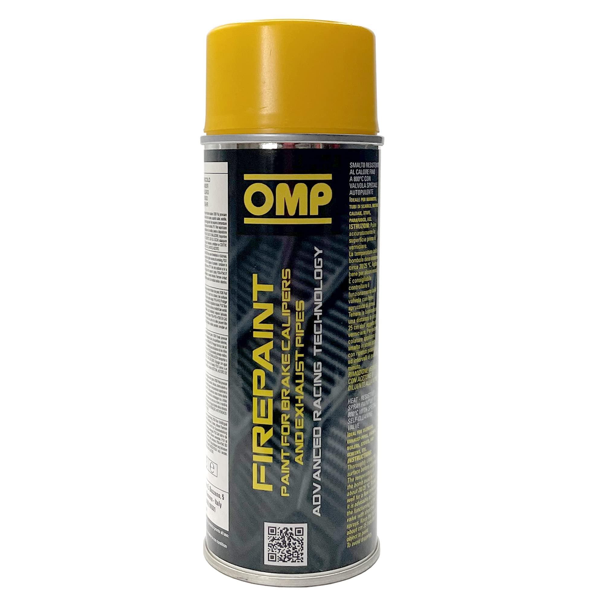 SPRAY PINTURA ANTICALORICA AMARILLA 400 ML OMP