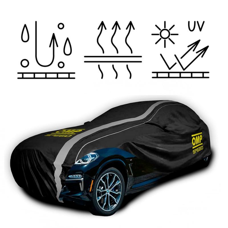 FUNDA CUBRE COCHES OMP 4 CAPAS PARA SUV TALLA XL