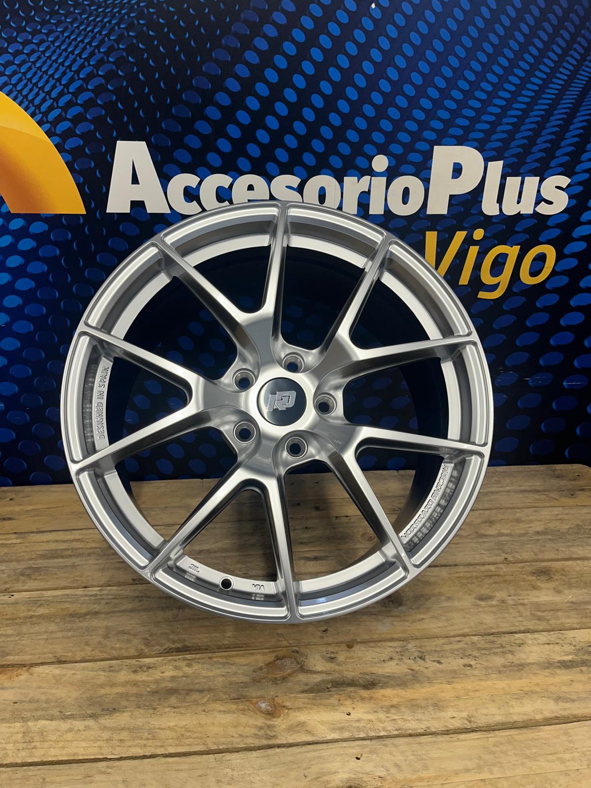 pack 4 llantas racing division pista 9x18 5x112 et48