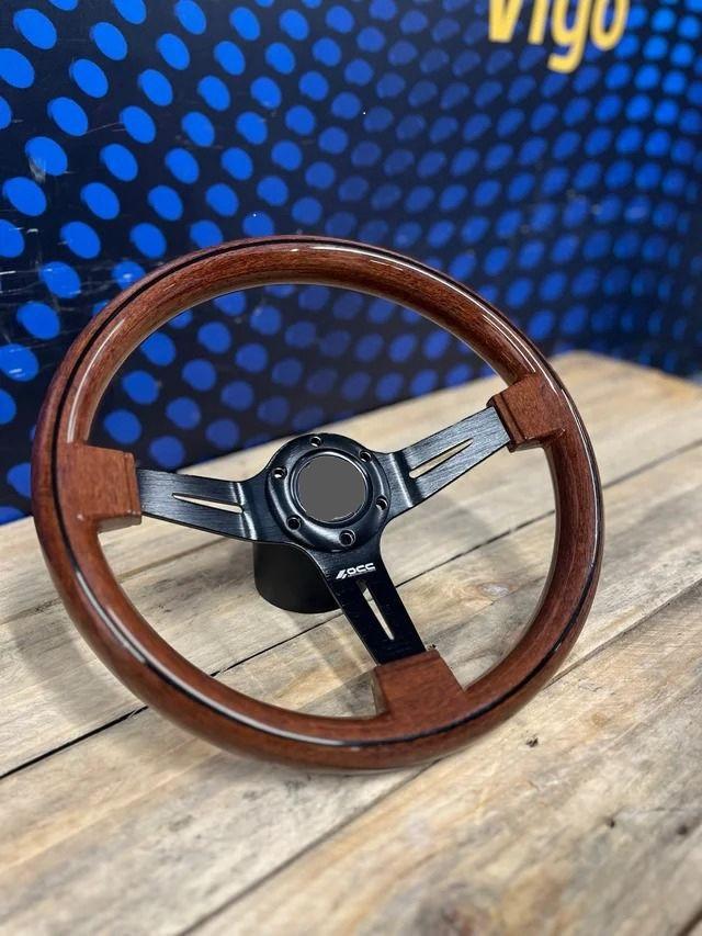 kit volante madera + piña para mercedes